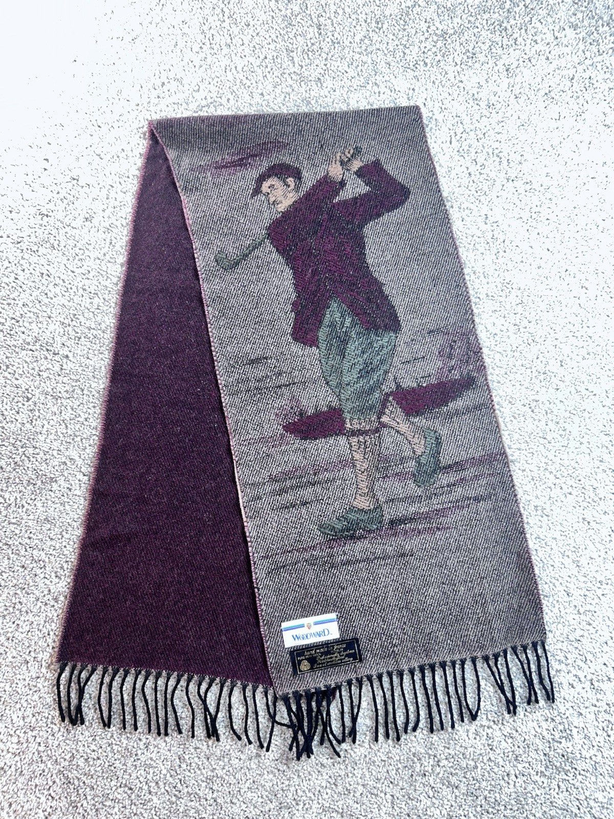 Woodward Wool Made In France Polo Scarf