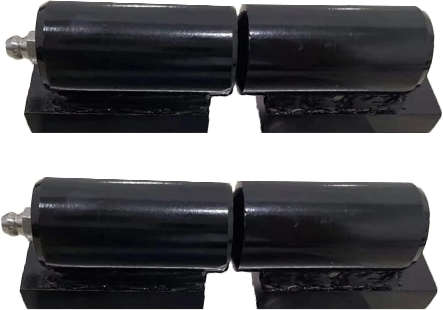 5" Weld On Barrel Hinges 450 Lbs 2 Packs for Swing Gate, Trailer Ramp, Fence Gat