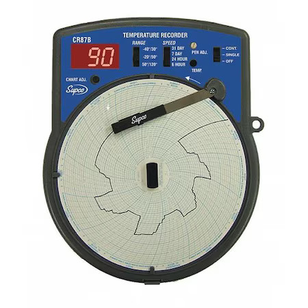 Supco Cr87b Temperature Recorder