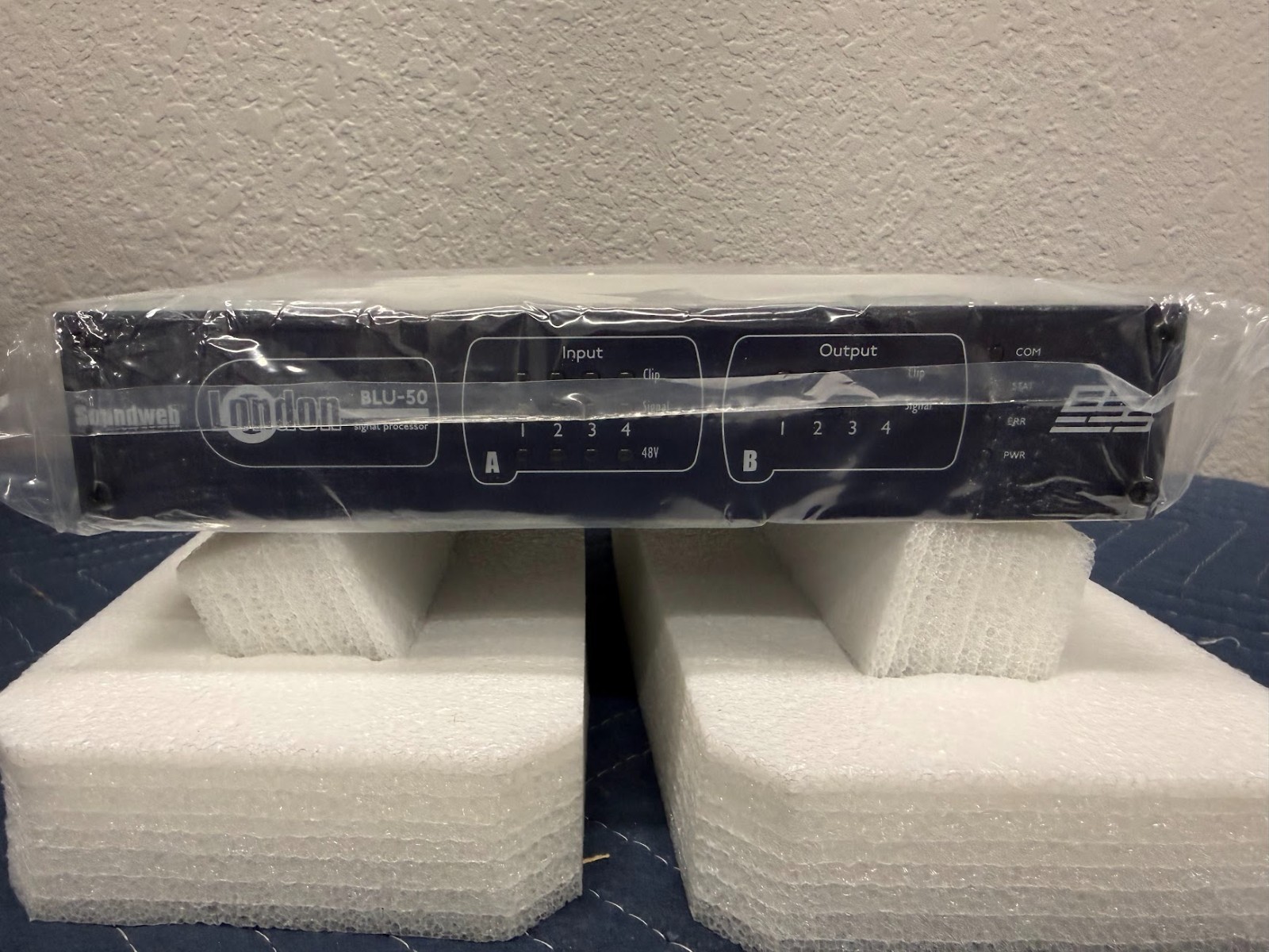 BSS BLU50-M - 4x4 Signal Processor with BLU link - New / Open Box
