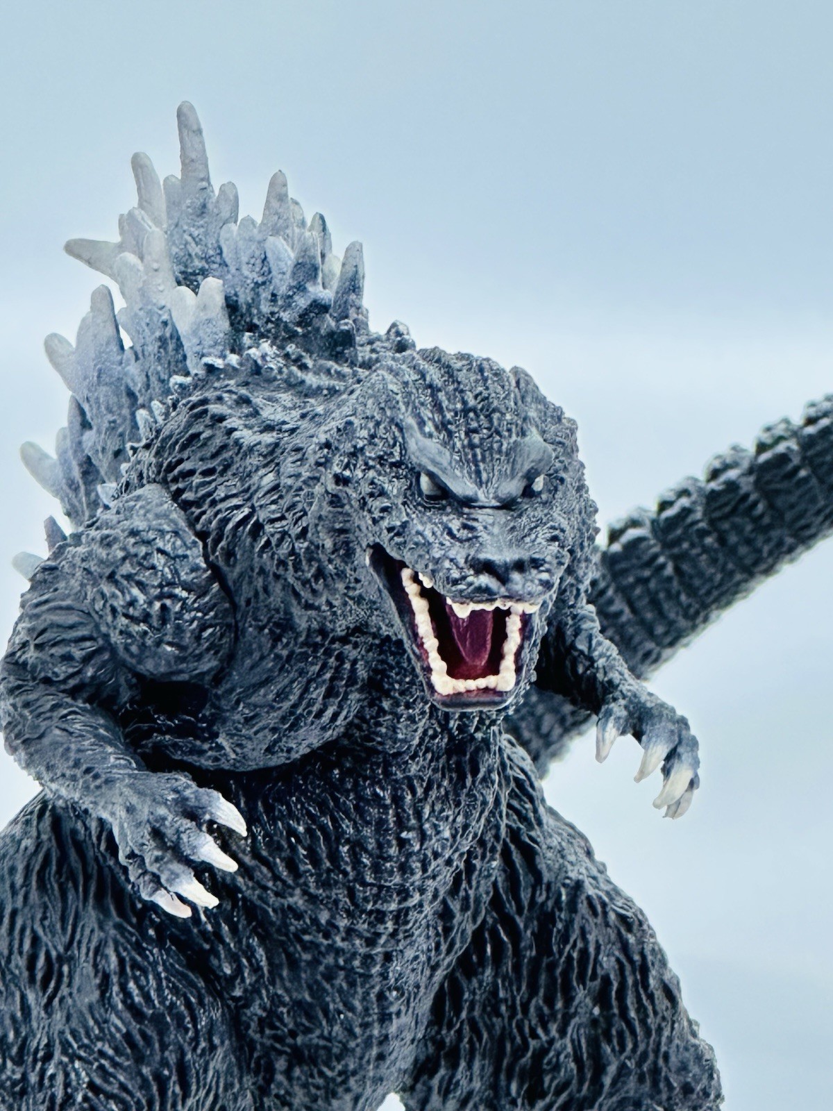Godzilla 2001 GMK Banpresto Monsters Roar Attack Figure w/ Box Japan