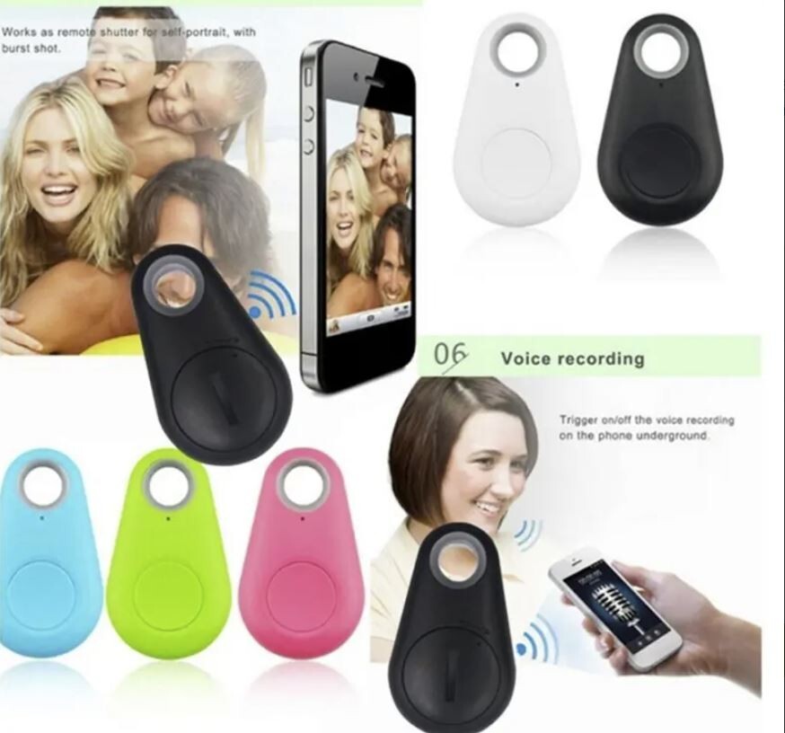 1pc Mini Fashion Smart Car Key Finder Locator Tag Children Pet Anti-Loss Positio