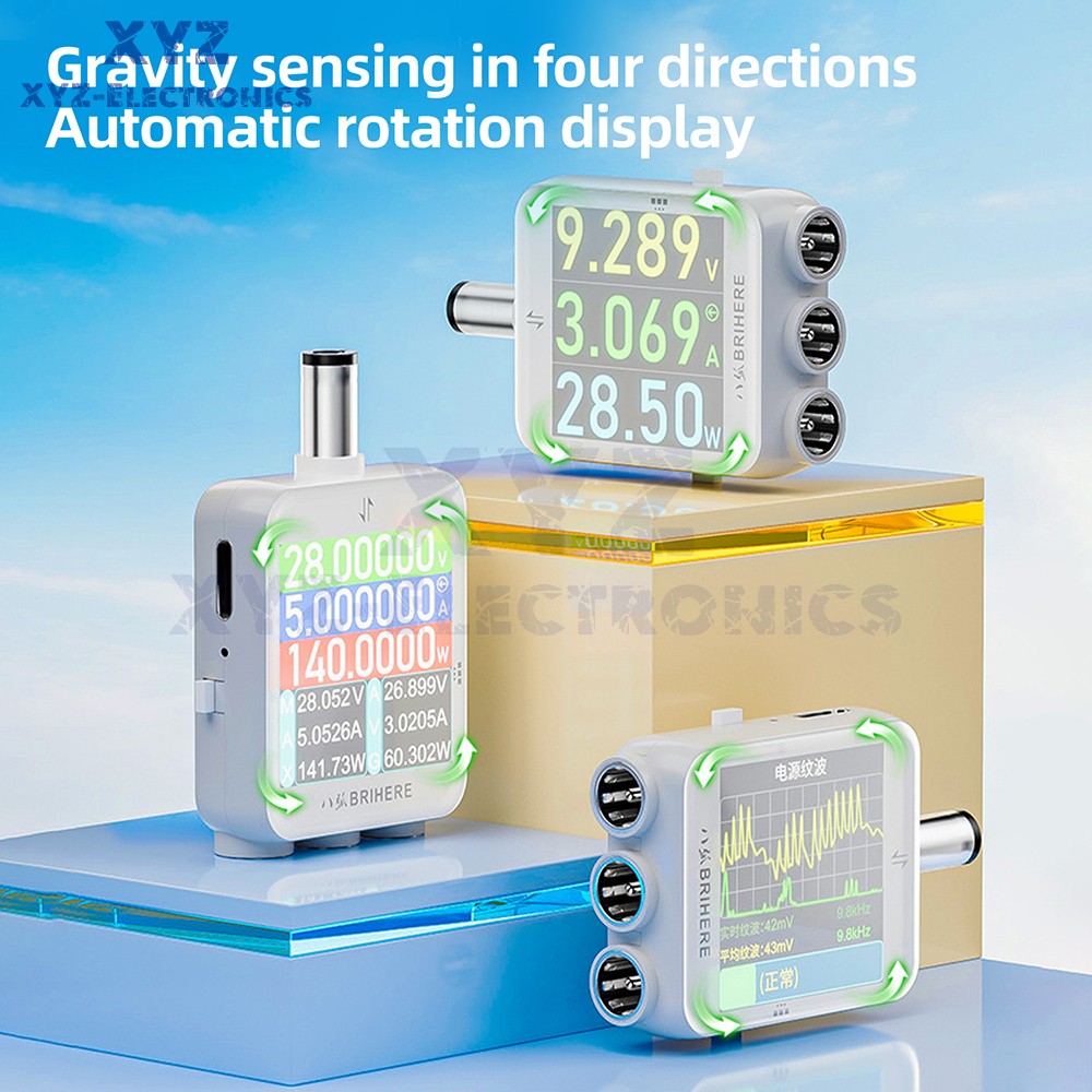 B50 DC5.5 High Precision Tester Digital Voltage Current Power Meter Multimeter