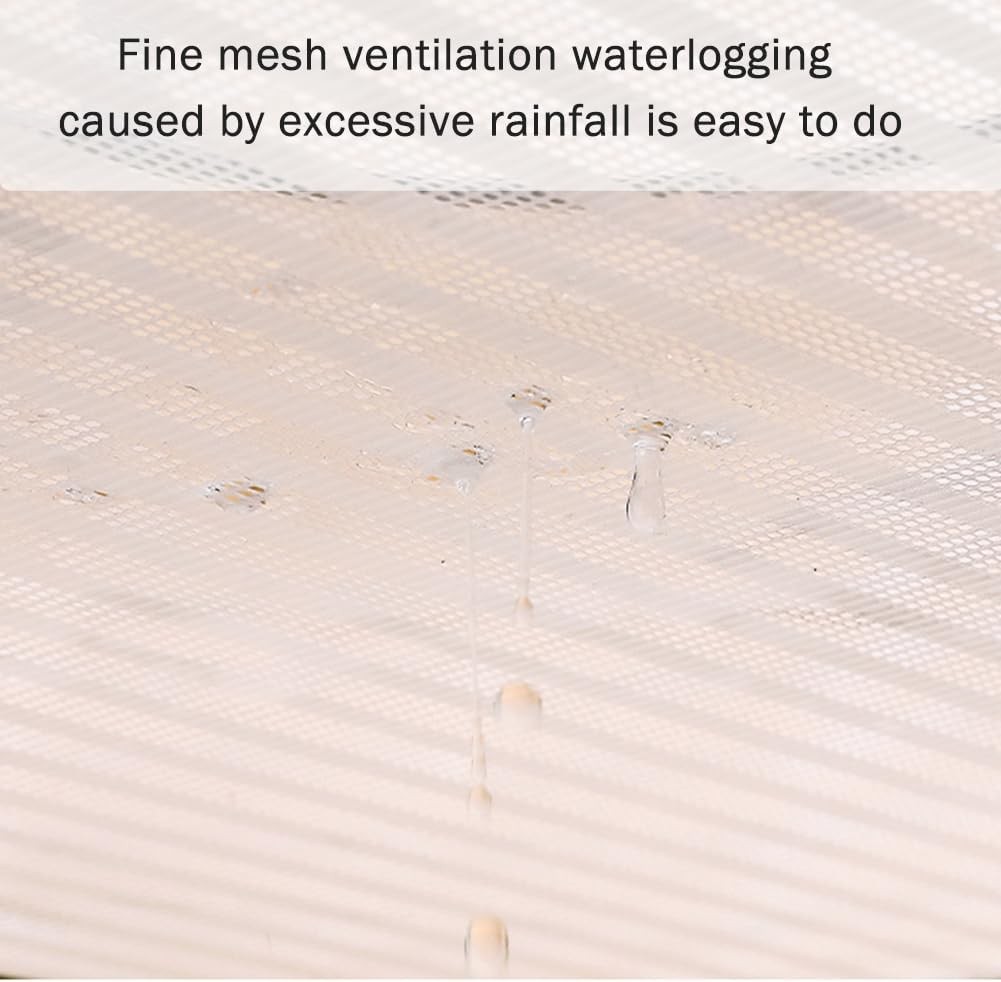 3 Layer Hanging Herb Drying Rack Mesh Net with Zipper Foldable Dryer Size M