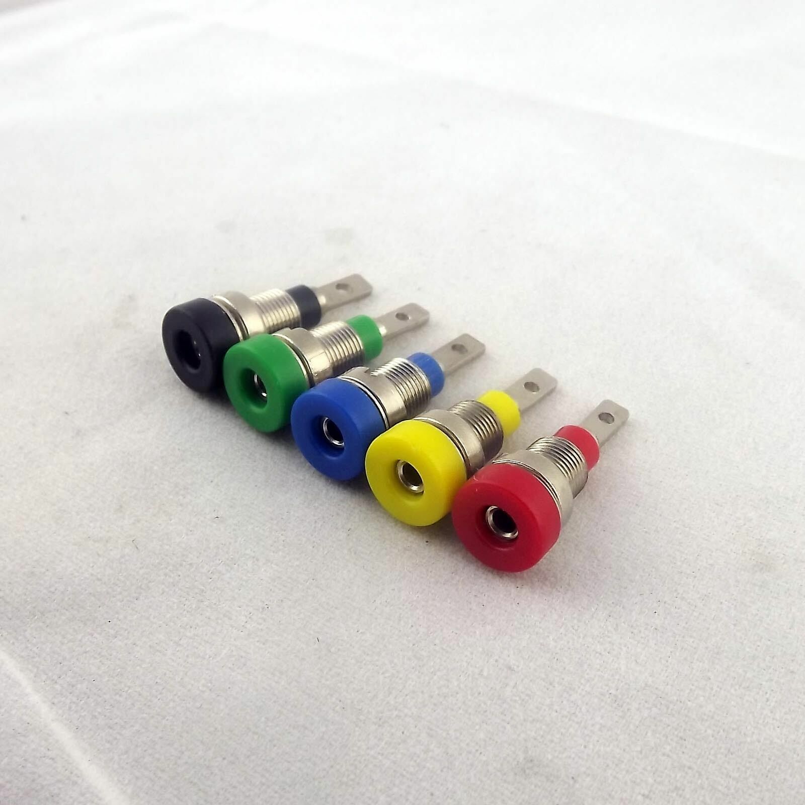 50x 2mm Binding Post Banana Socket Panel Mount Test Probe Multimeter Instrument