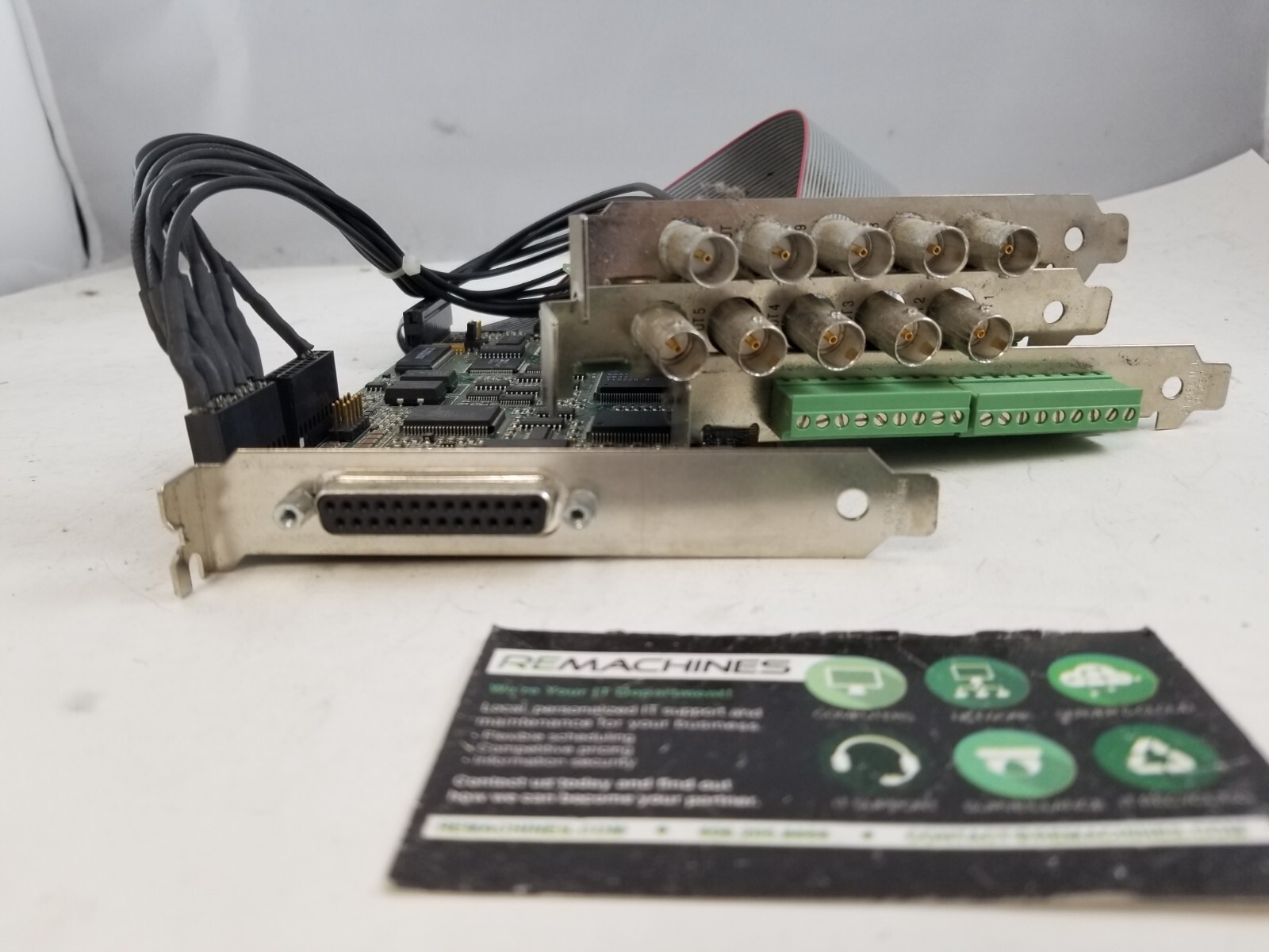 Integral Technologies PCI Frame Grabber 9400-00218 UNTESTED FS