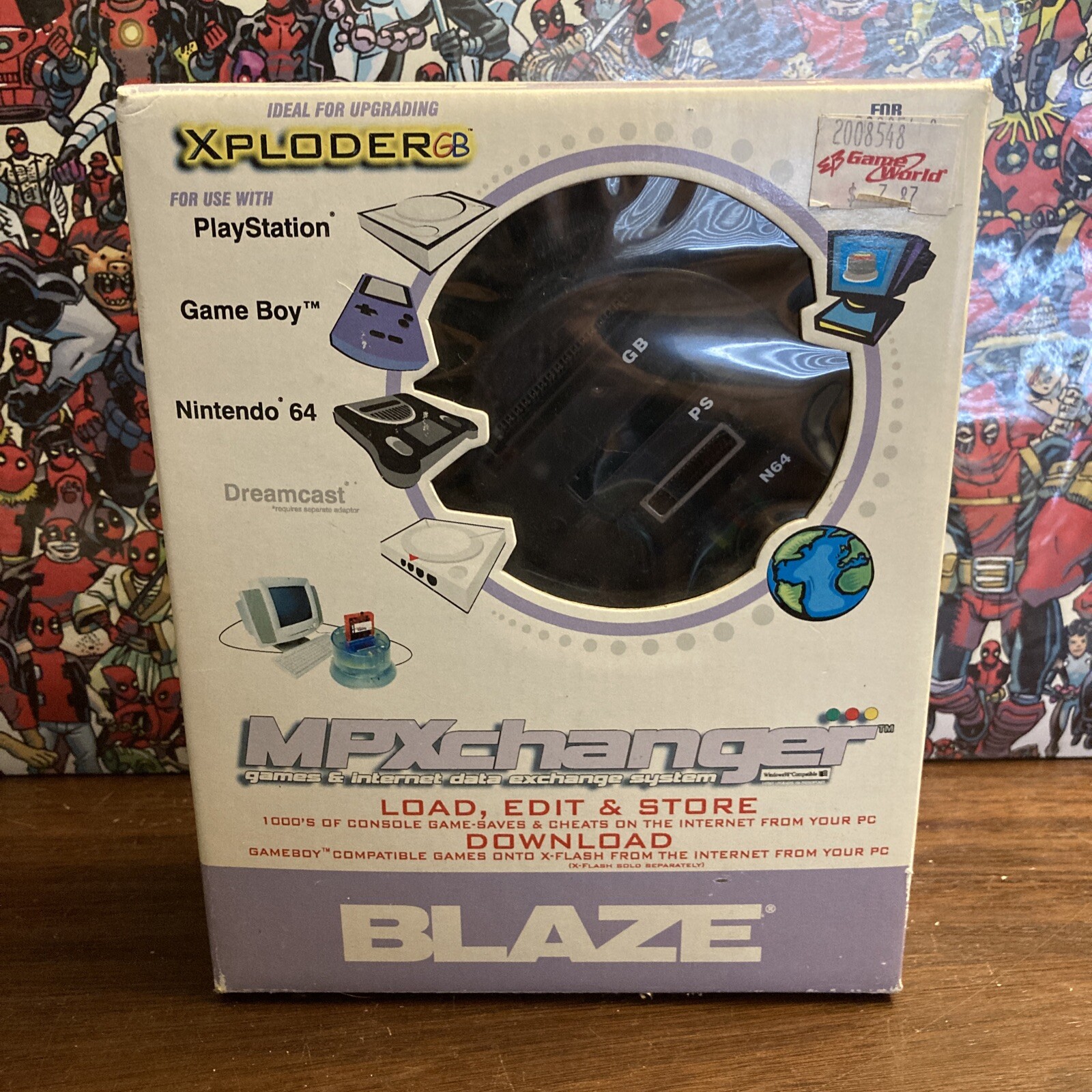 New - Blaze MPXchanger - Data transfer PC    GameBoy / Nintendo 64 / PlayStation