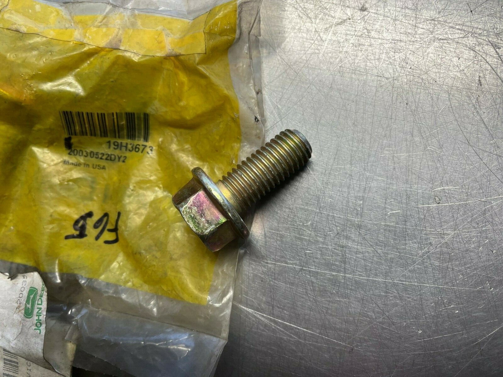 19H3673 Genuine OEM John Deere SCREW