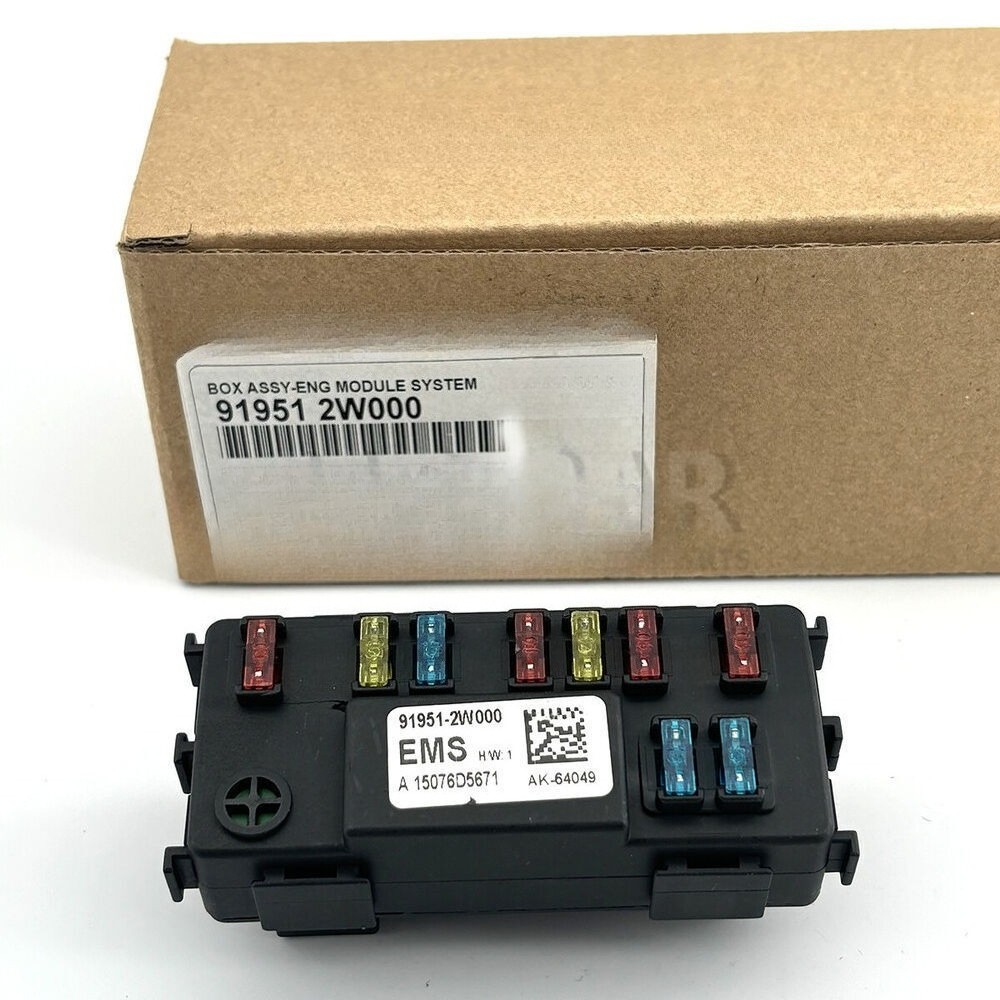 Engine Module System EMS Fuse Box for 2012-2019 Hyundai Santa Fe 91951-2W000