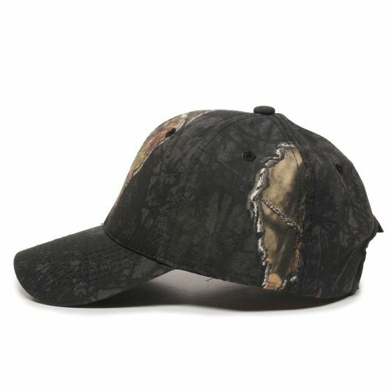 MOSSY OAK Camo Pattern OPTIONS Structured Blank Undecorated Hunting Hat Cap