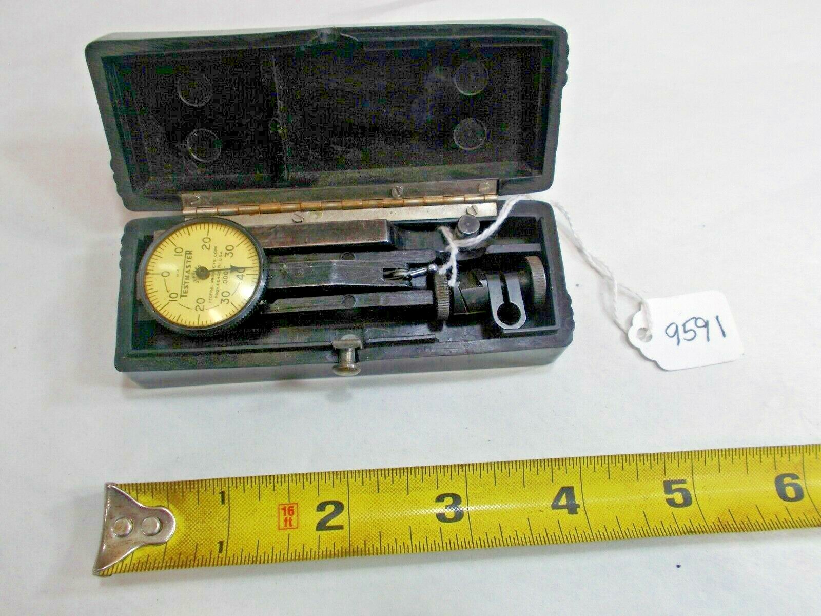 Test Indicator, Federal M2 (.0001) .008" Range, Jeweled Testmaster & Accessories