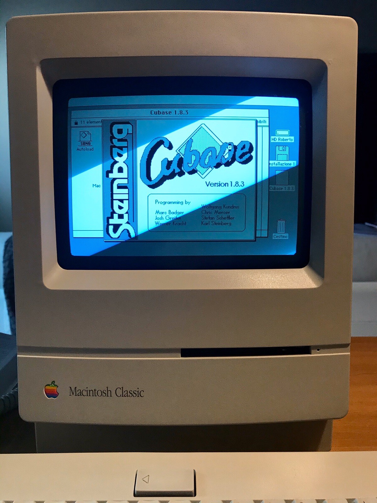 Cubase v.1.8.3 per Macintosh, 2 Floppy 800 K