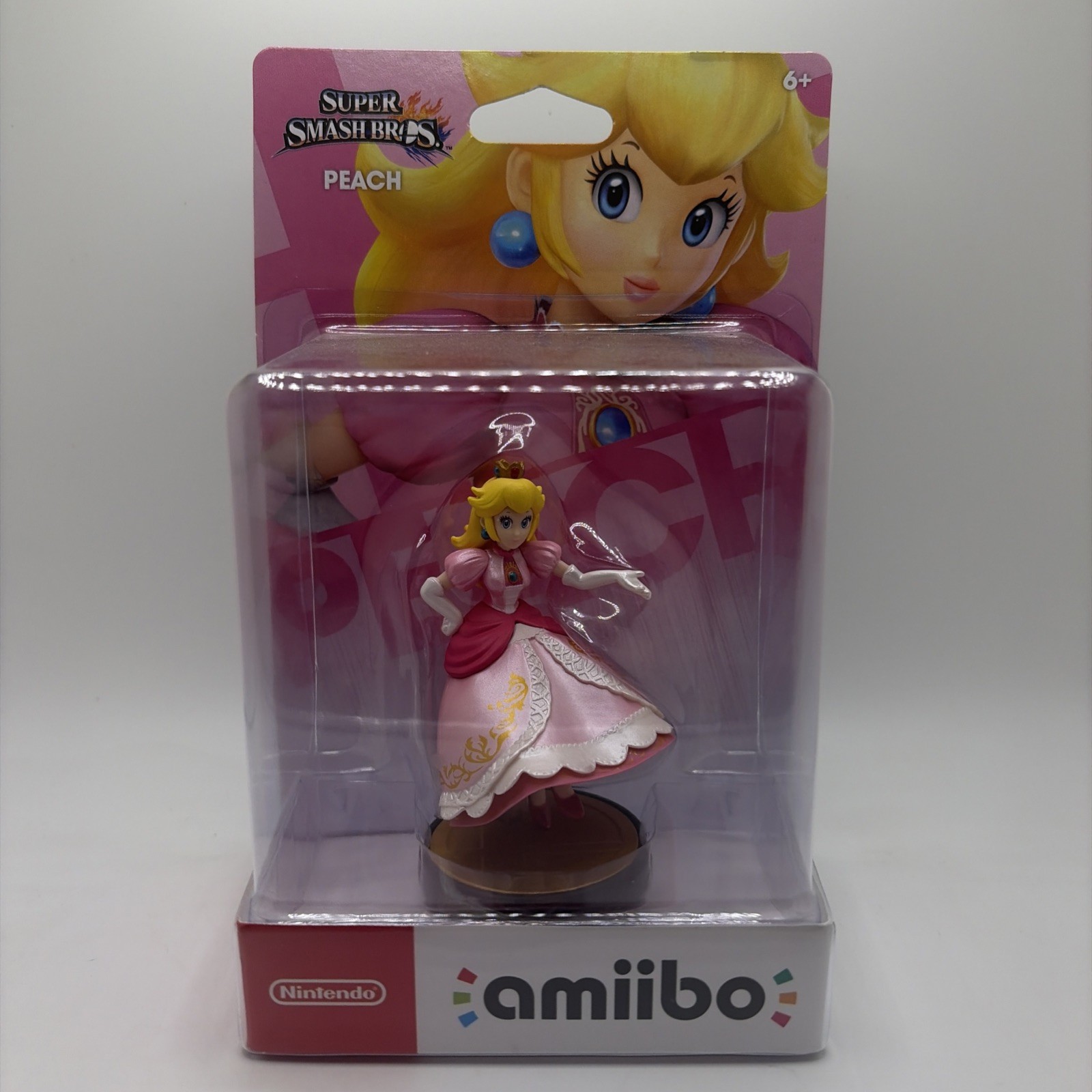 Amiibo - SEALED Peach Figure (Super Smash Bros Series) New in Box
