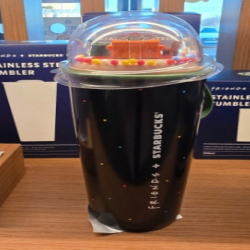Starbucks Korea 2026 Friends Collection Chubby Dome Tumbler 16oz - Cute Figure