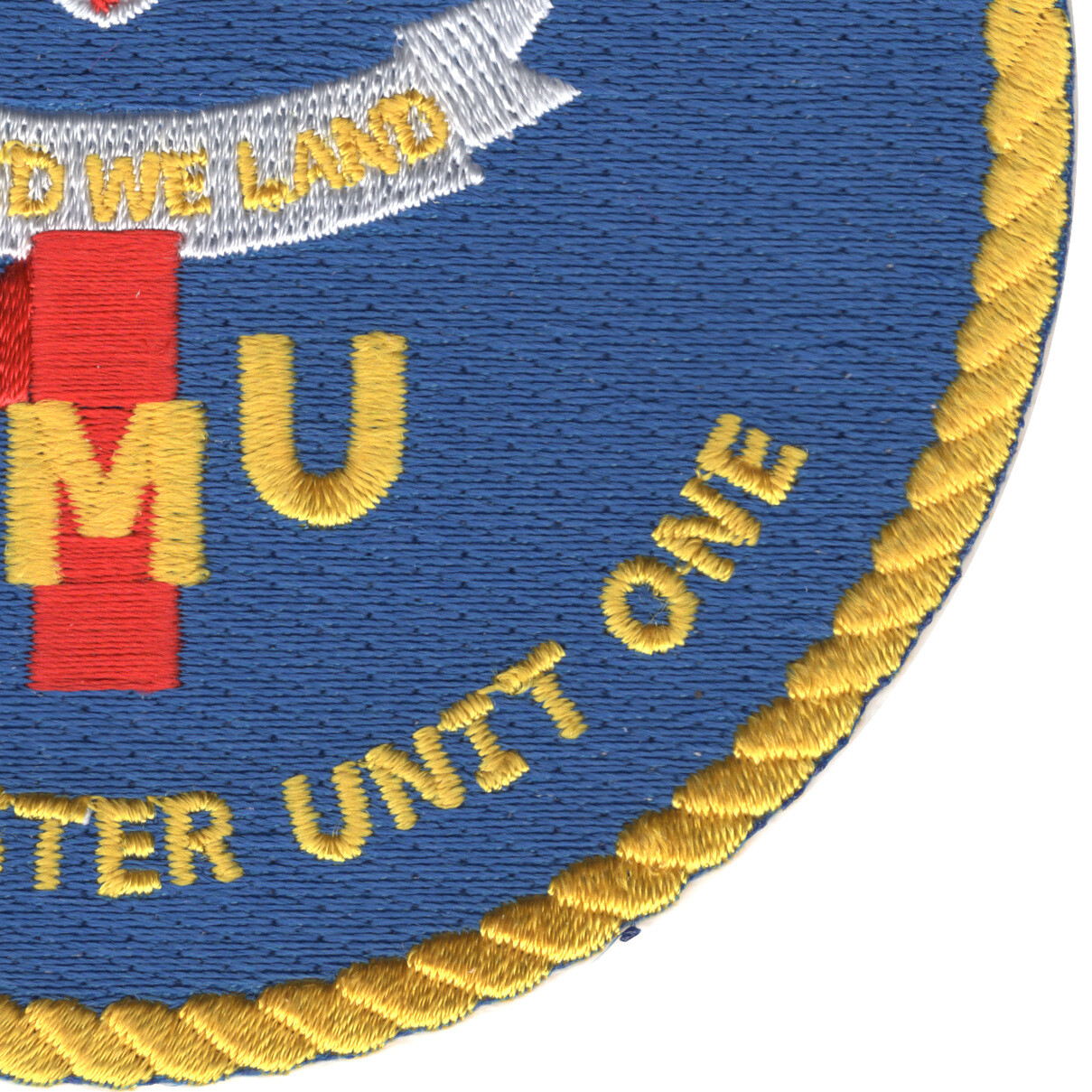 Beach Master Unit One Patch United We Land