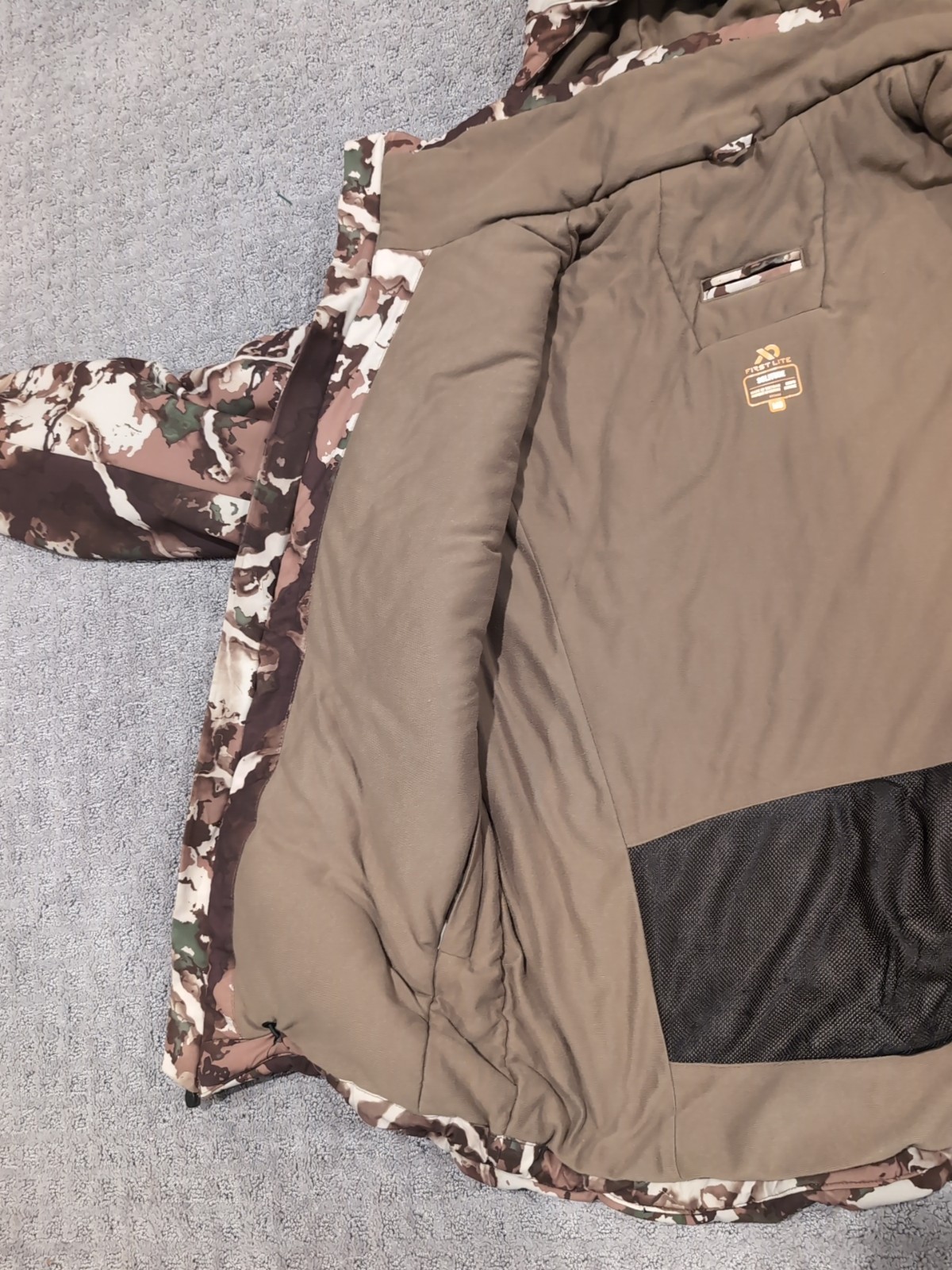 First Lite Solitude Jacket Fusion Medium Excellent! Free Shipping!!
