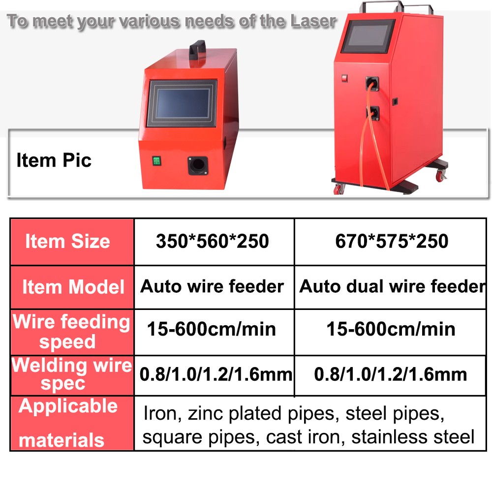 Multi-Function Automatic Wire Feeder Feeding for Handheld Laser Welding Machines