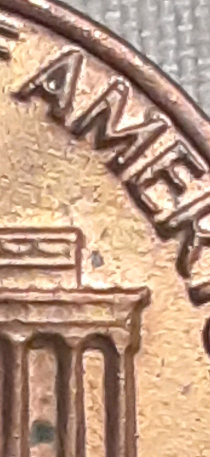 1982 Lincoln Cent Large Date DDO Off Centered Strike BU Red Error Coin