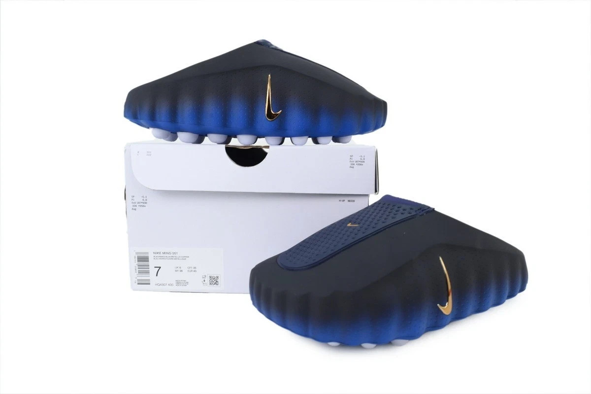 Mind 001 Slide Blackened Blue HQ4307-400 - Men Sz 7-12 - Size US