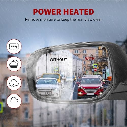 Mirror Door Mirror Compatible With 2009 For 09-13 Corolla Left Driver Side