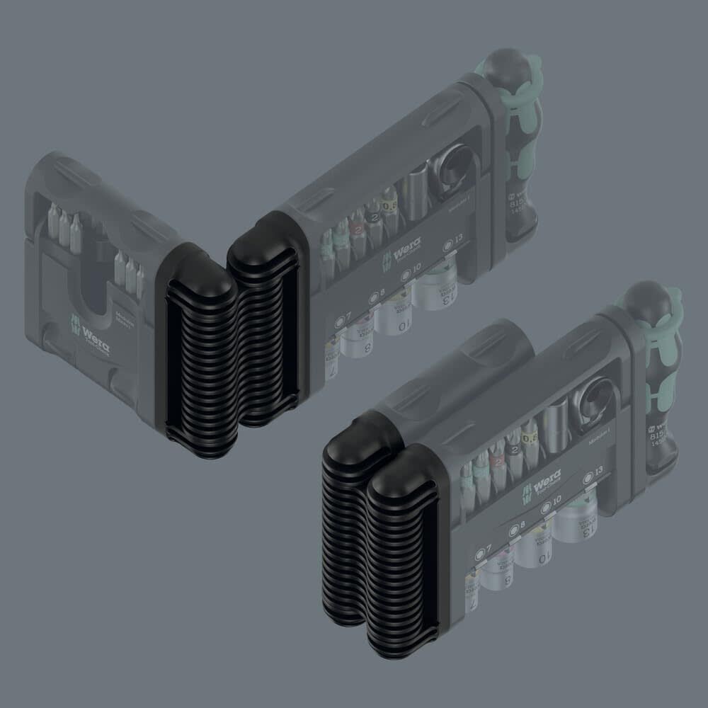 Wera Tools Chrome-Vanadium Tool-Check Modular Set Imperial 1, 50 Pieces