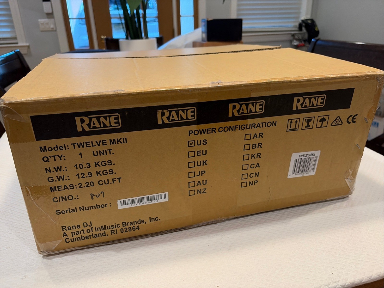 USED TWICE Rane DJ Twelve MKII Turntable Controller in ORIGINAL BOX