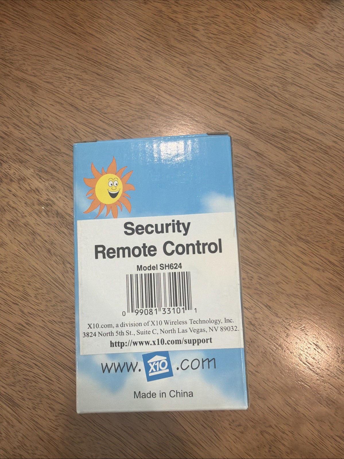 X10 Powerhouse Security System Remote Control Model SH624 ~ New