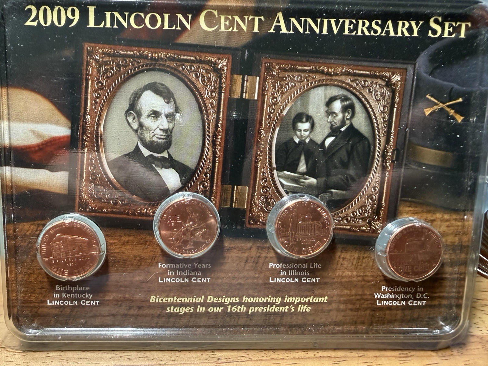 2009 Lincoln Bicentennial Cent Anniversary Set Littleton Company Mint Set