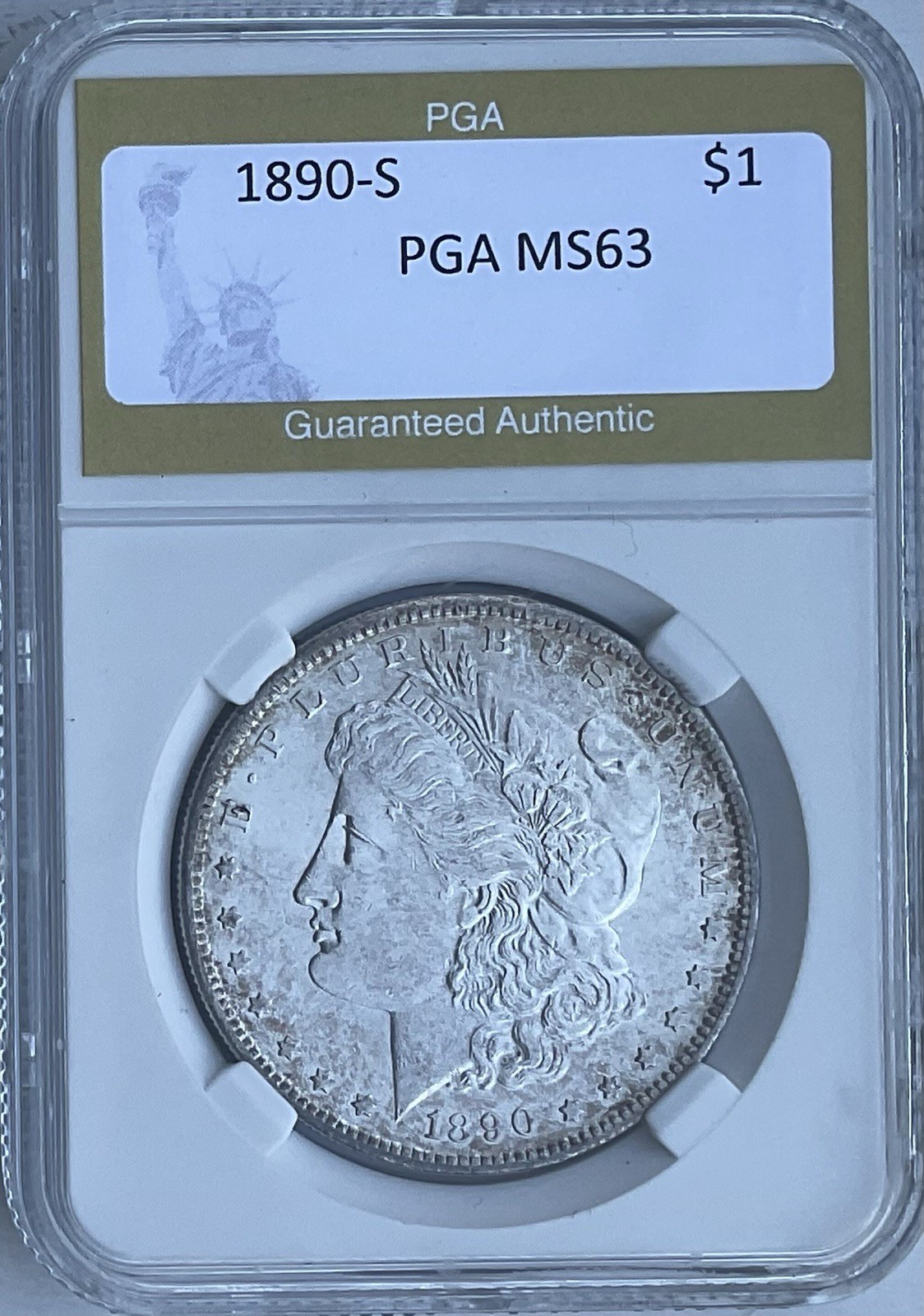 1890 S Morgan Dollar Uncirculated