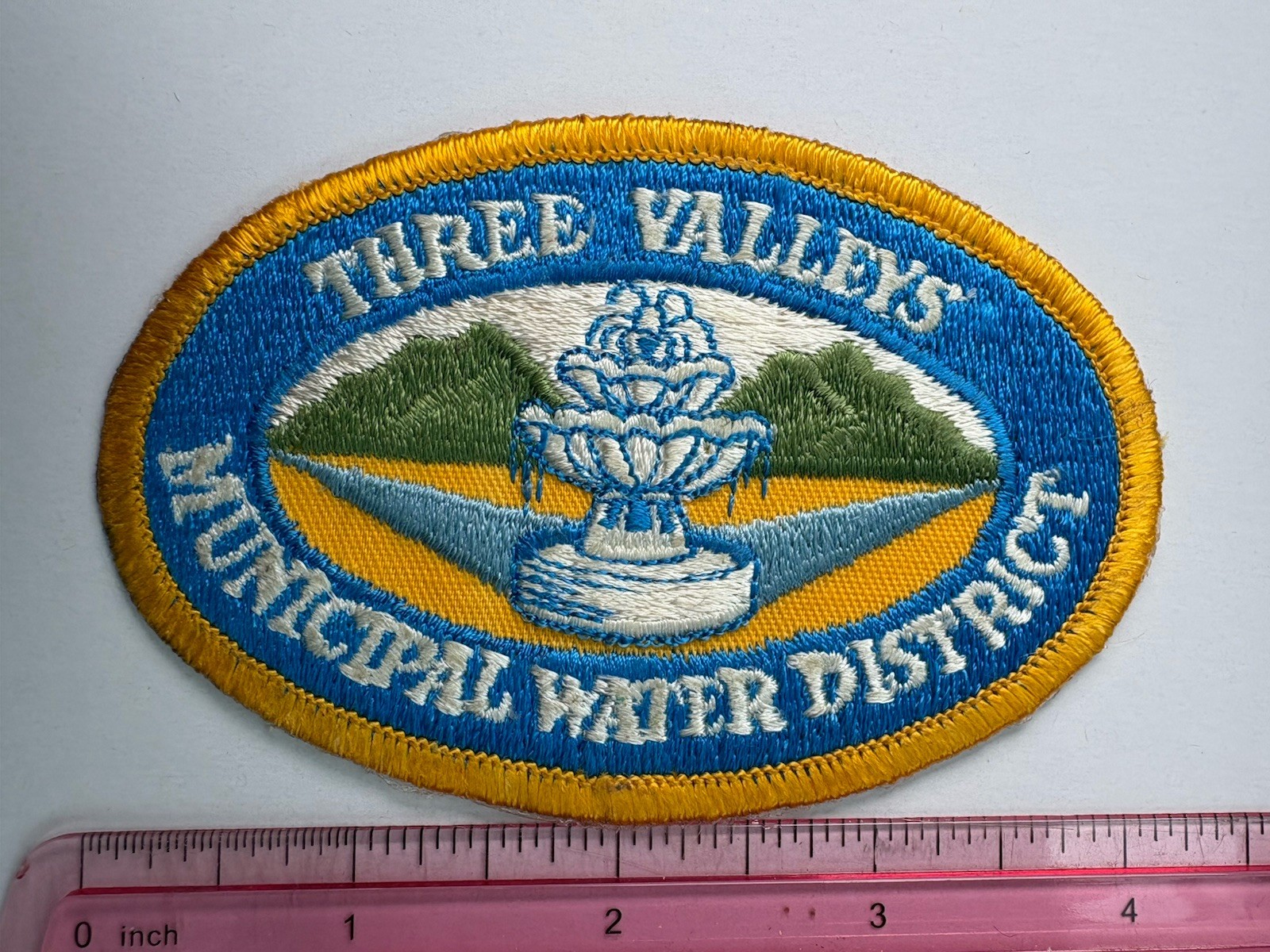 Three Valleys Water District Patch ~ California ~ RARE