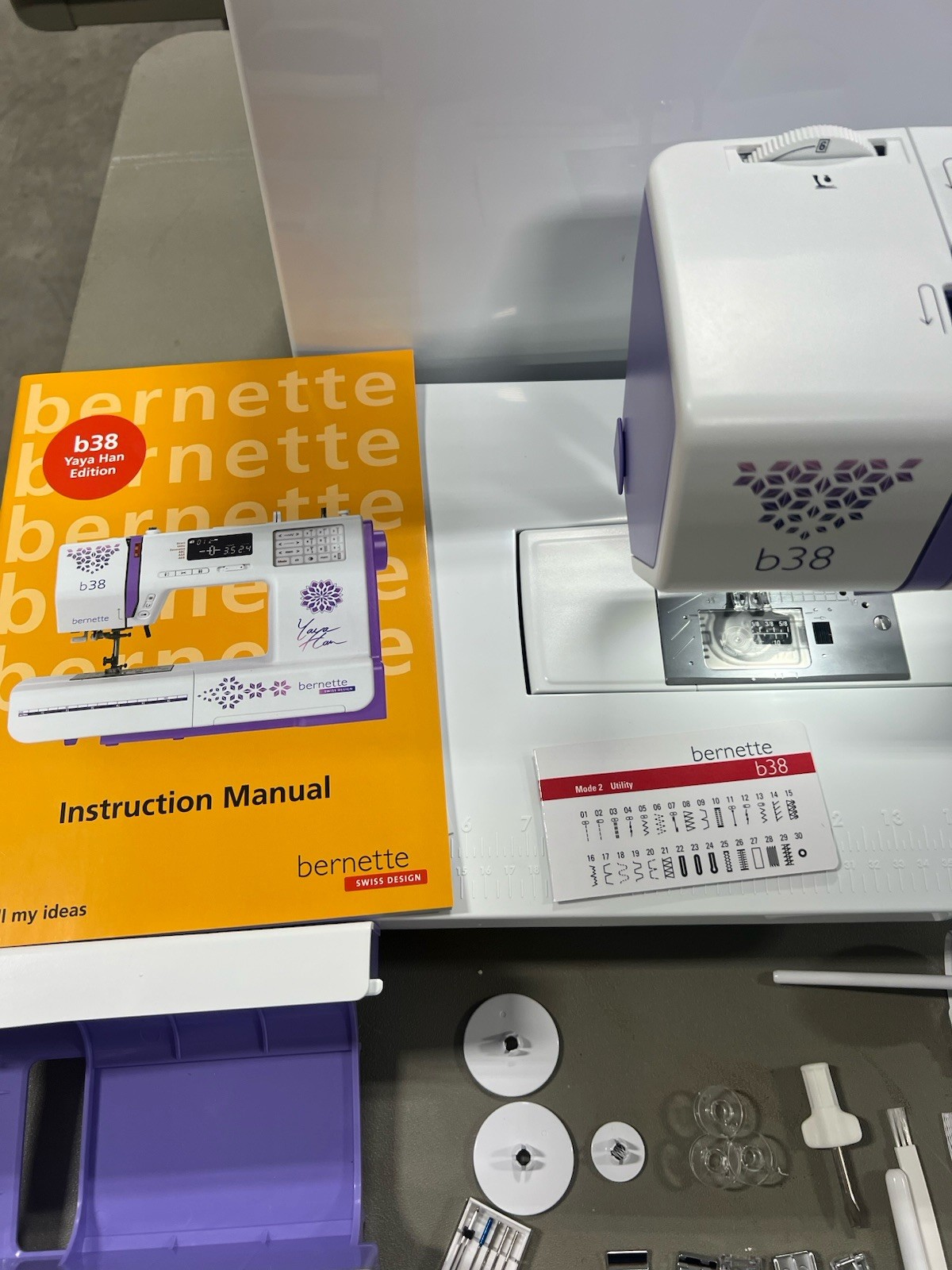 Bernina Bernette B38 Yaya Han Edition Computerized Sewing Machine