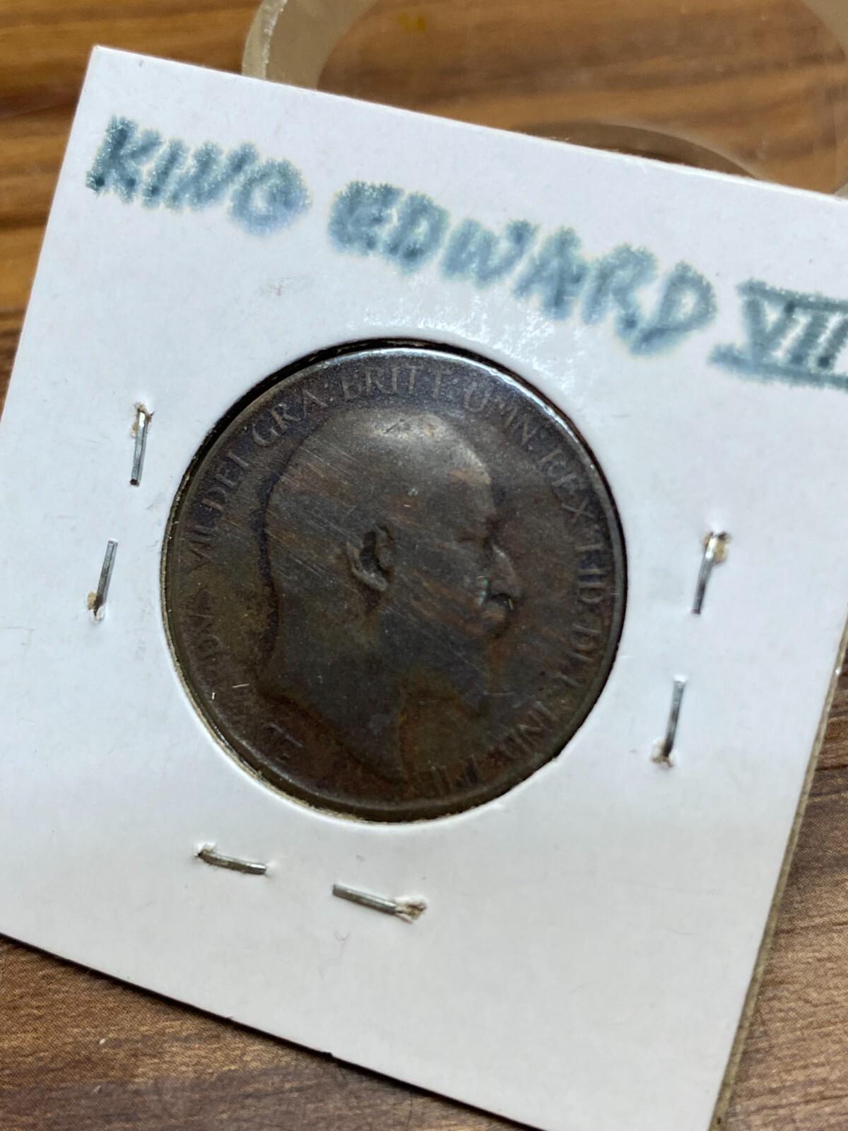 STORAGE UNIT FIND 1908 England Half Penny Coin