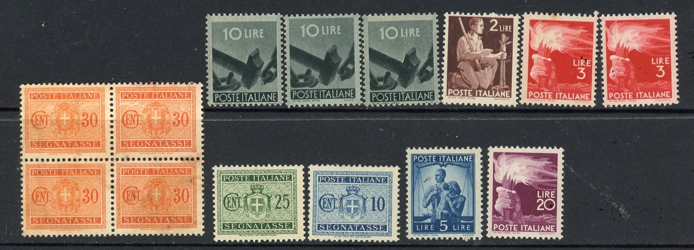ITALY mix / 23-2-2f /,Mint and used
