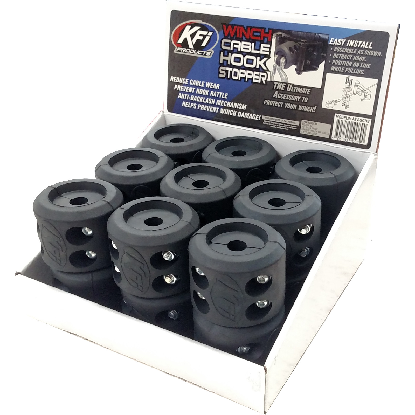 KFI Winch Hook Stopper – #BOXSCHS
