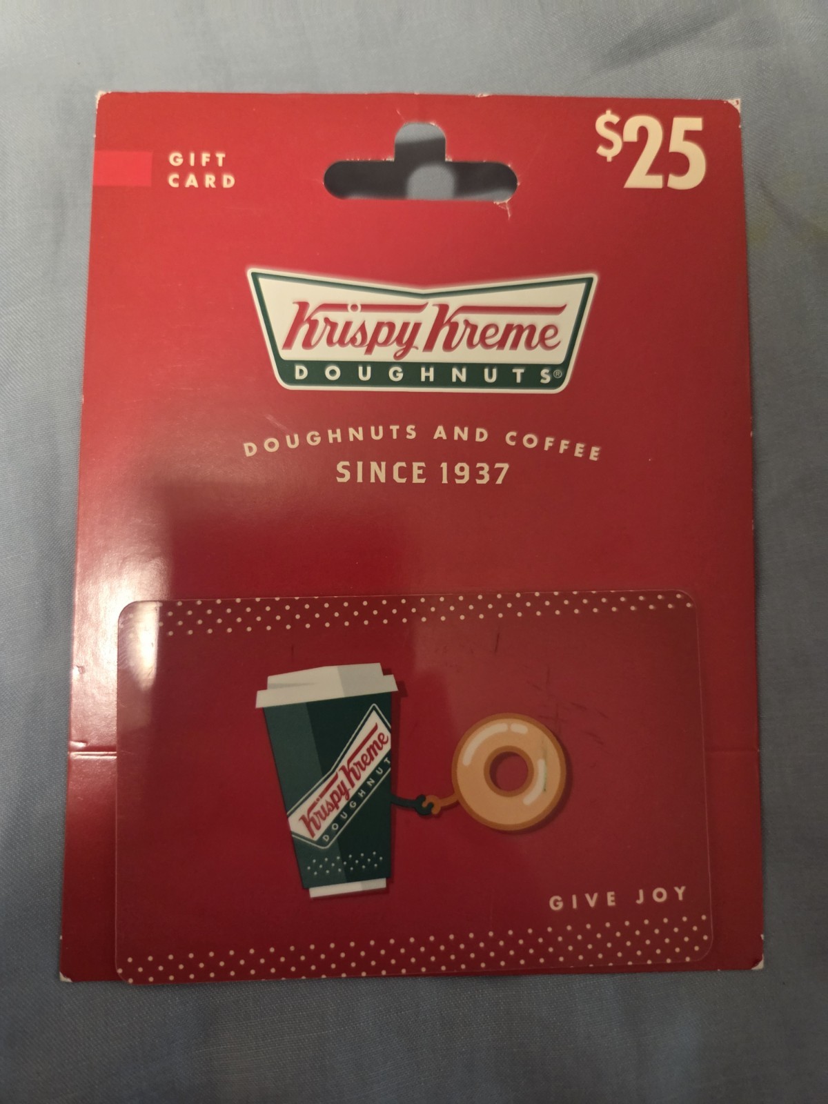 Krispy Kreme $25 Gift Card Food & Beverage US Nationwide No Expiration