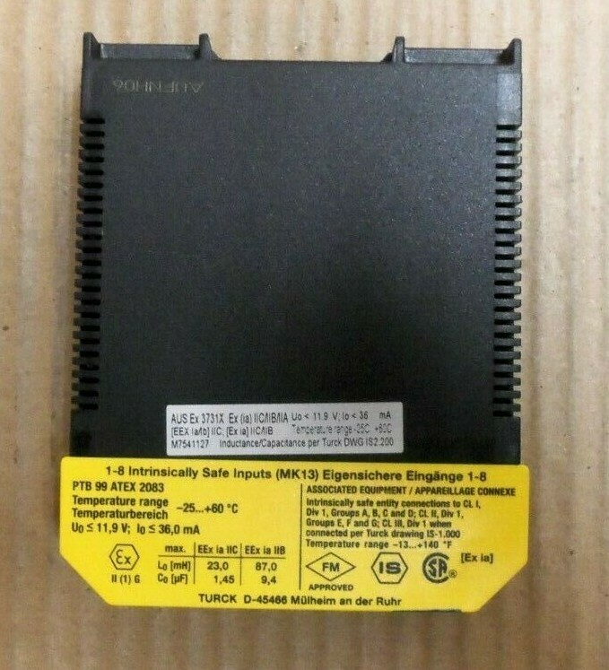 TURCK D-45466 11V 250VAC 120VDC 500VA INPUT MODULE KMGM
