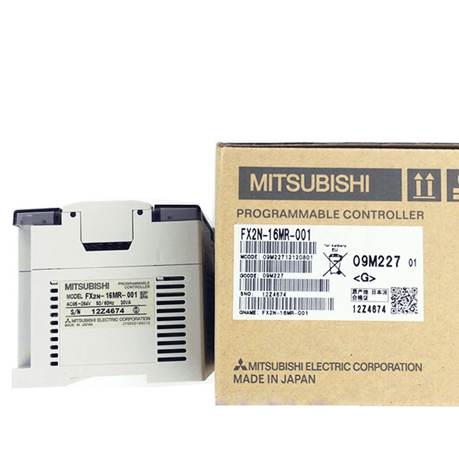 MITSUBISHI FX2N-16MR-001 FX2N16MR001 PLC Programmable Controller US Free TAX