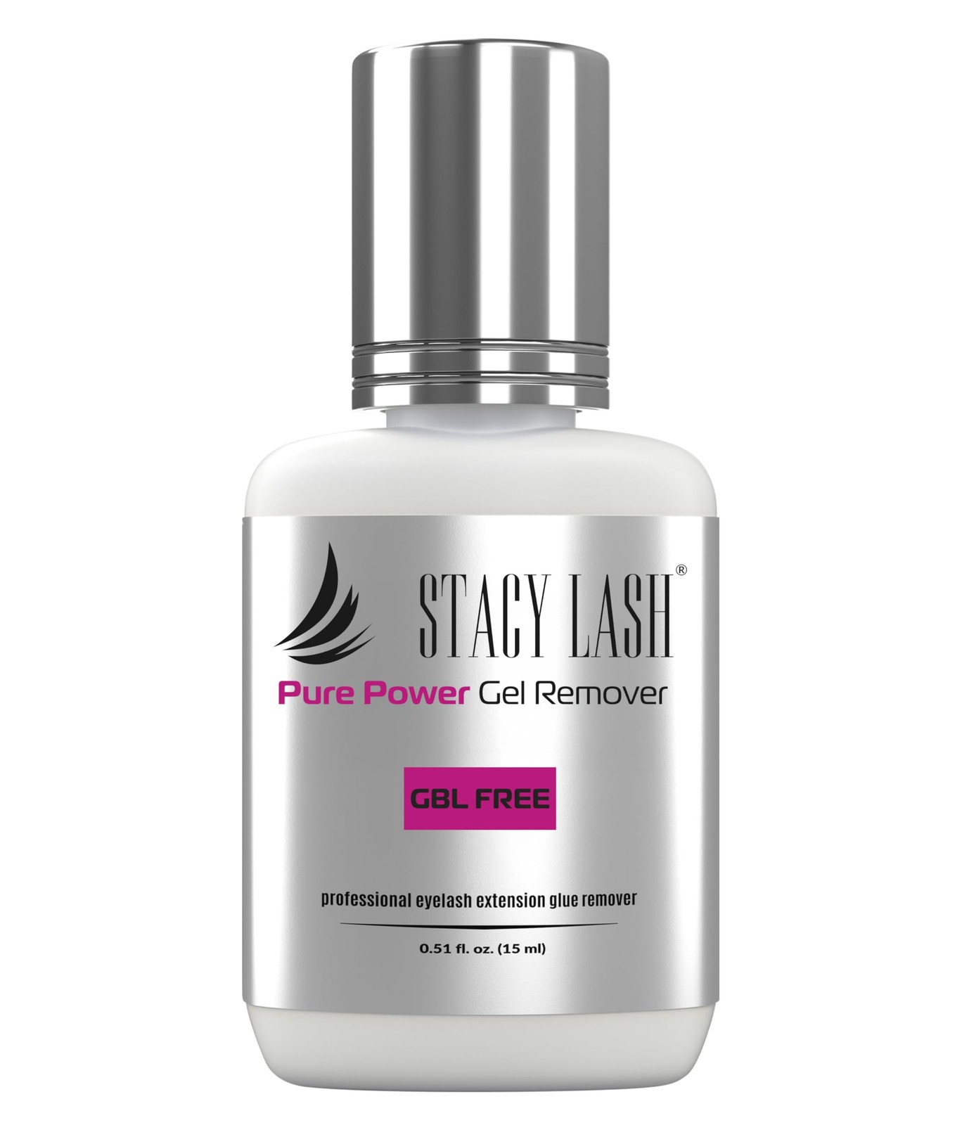STACY LASH Eyelash Extension Remover (0.51 fl.oz / 15 ml) / Transparent