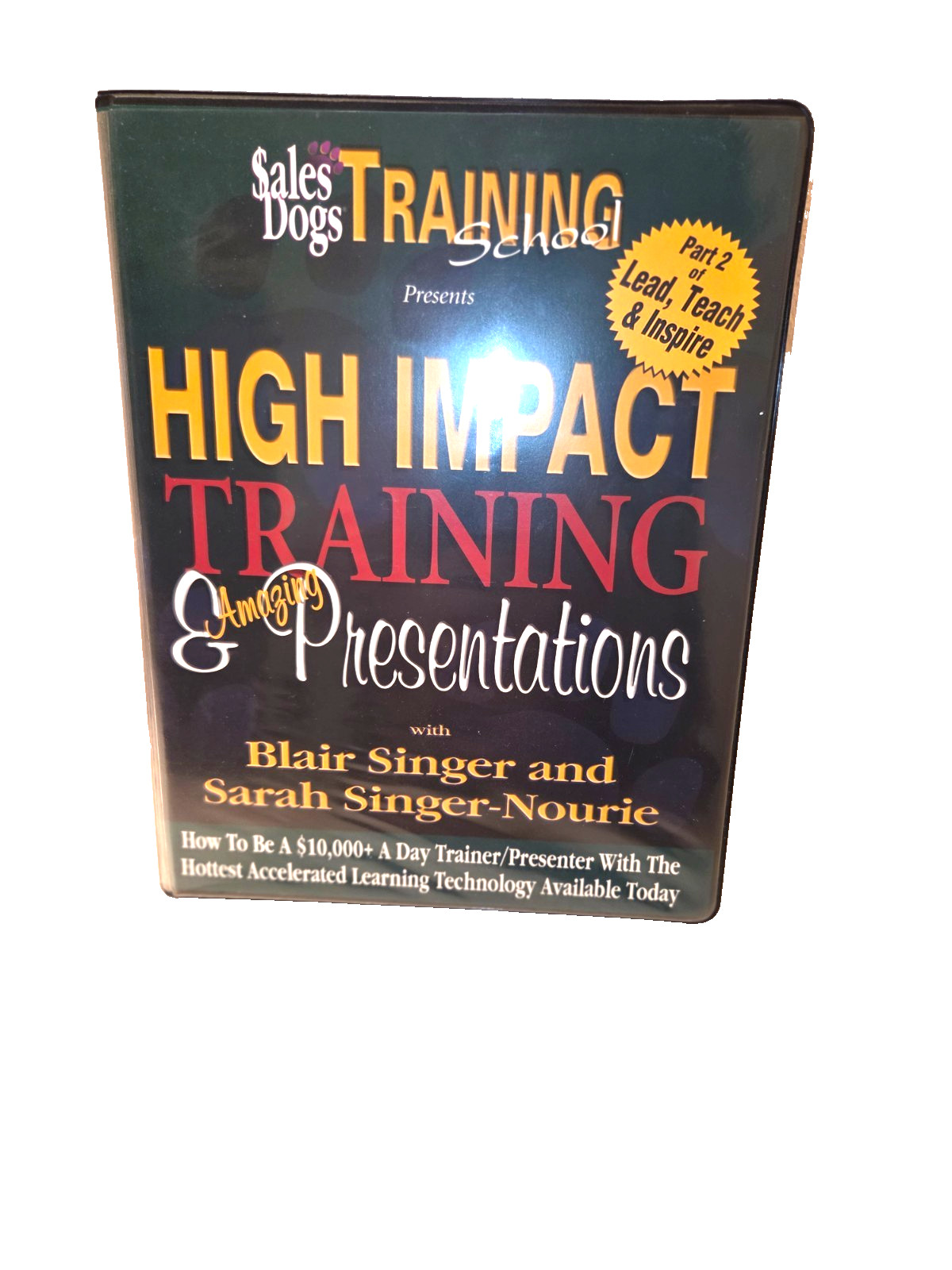 High Impact Training & Amazing Presentations (CD Software, 2003) Sales Dog Train