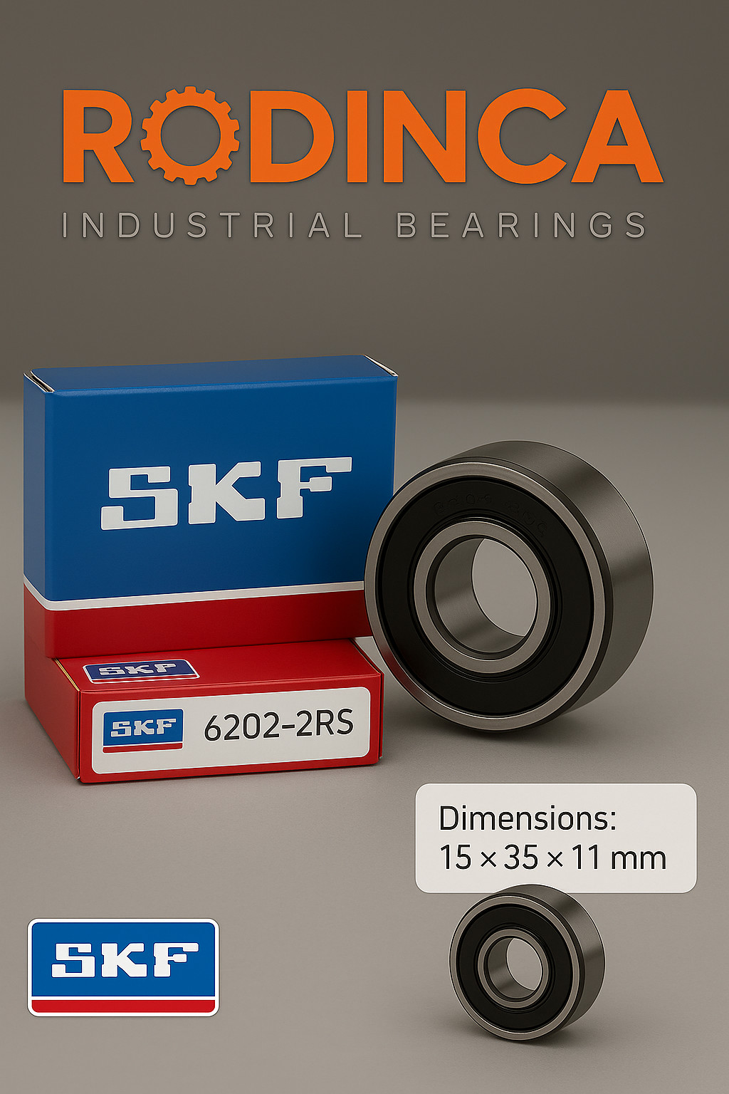 6202 2rs c3 skf original