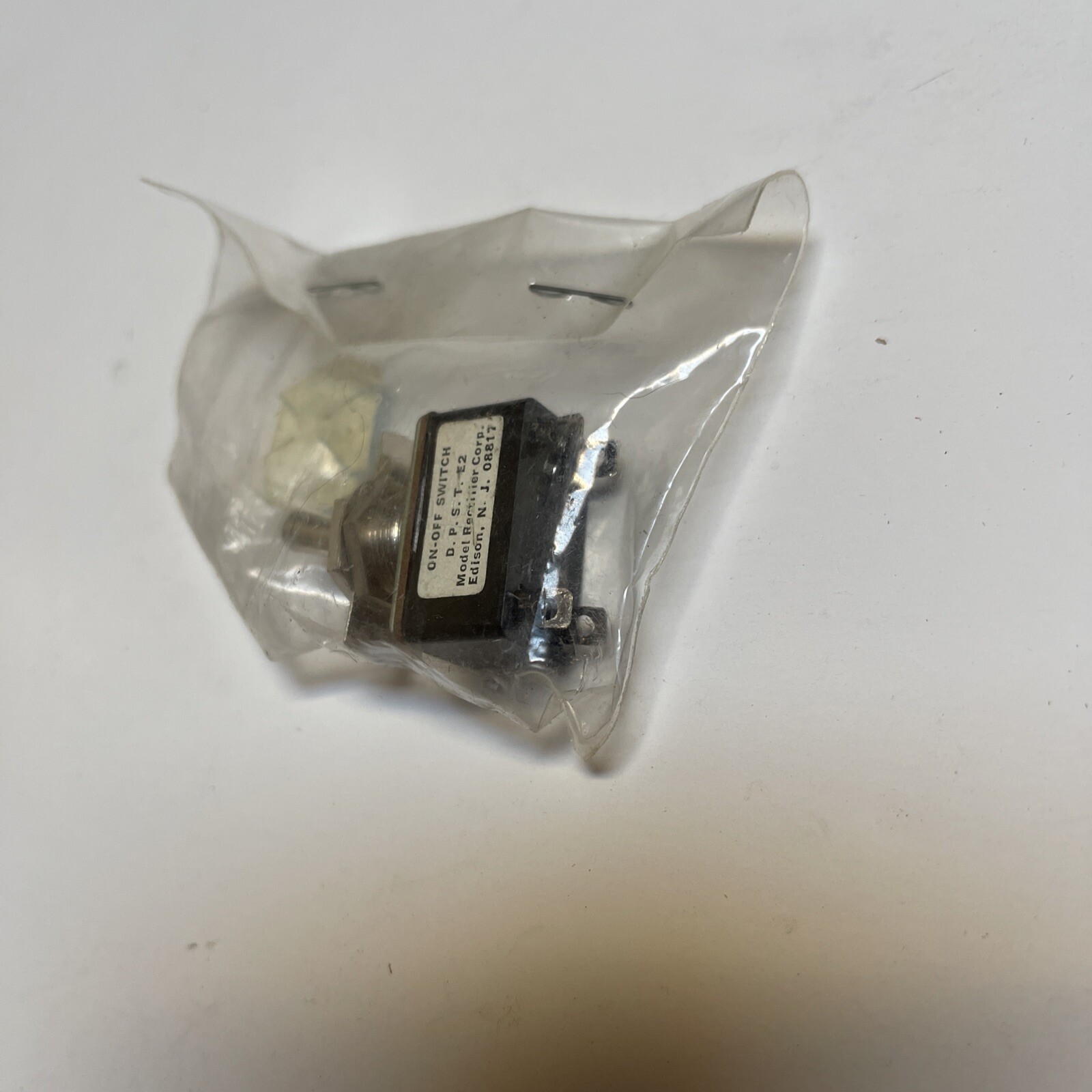 Model Rectifier Corp Dpst E2 On-off Switch