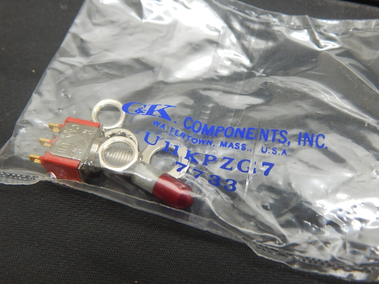 C&K U11KPZG7 TOGGLE SWITCH - USA SELLER LIGHT SPEED SHIPPING