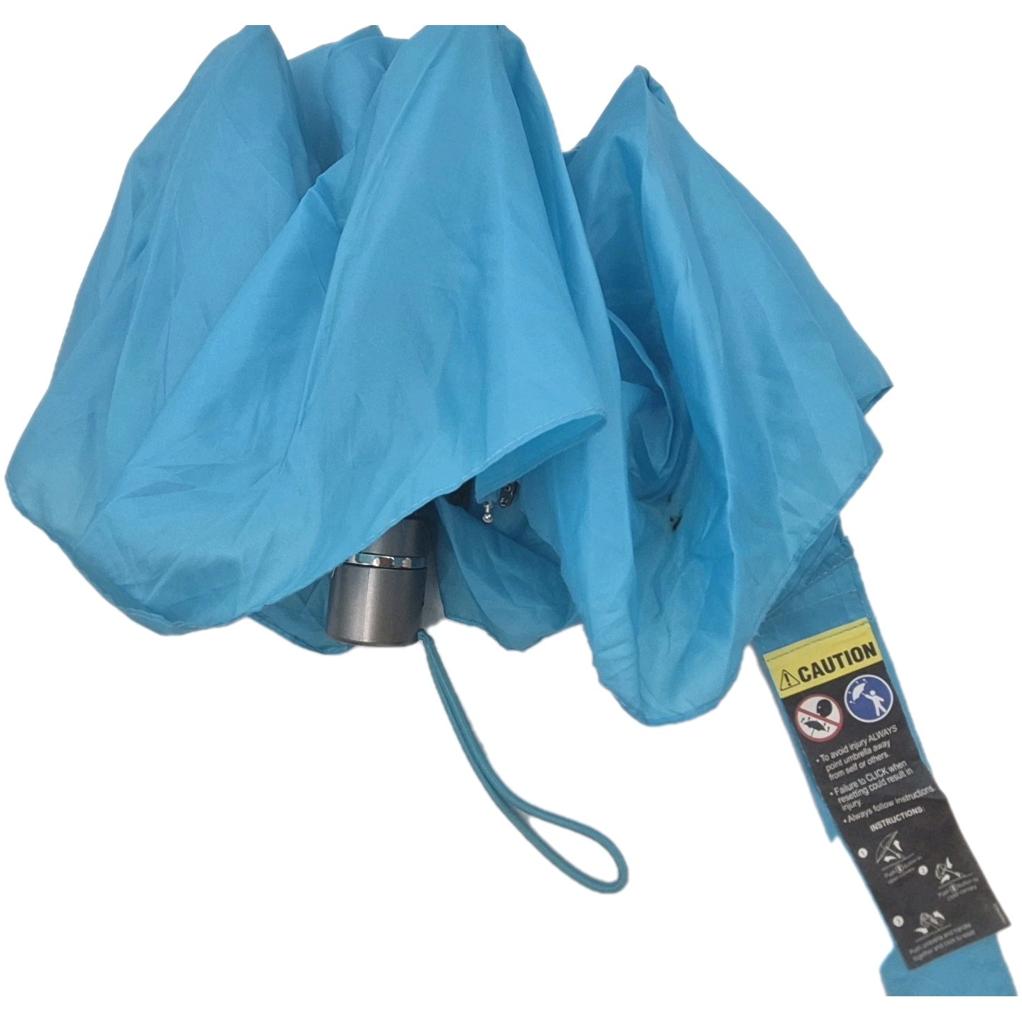 TOTES Teal Compact Umbrella Gently Used