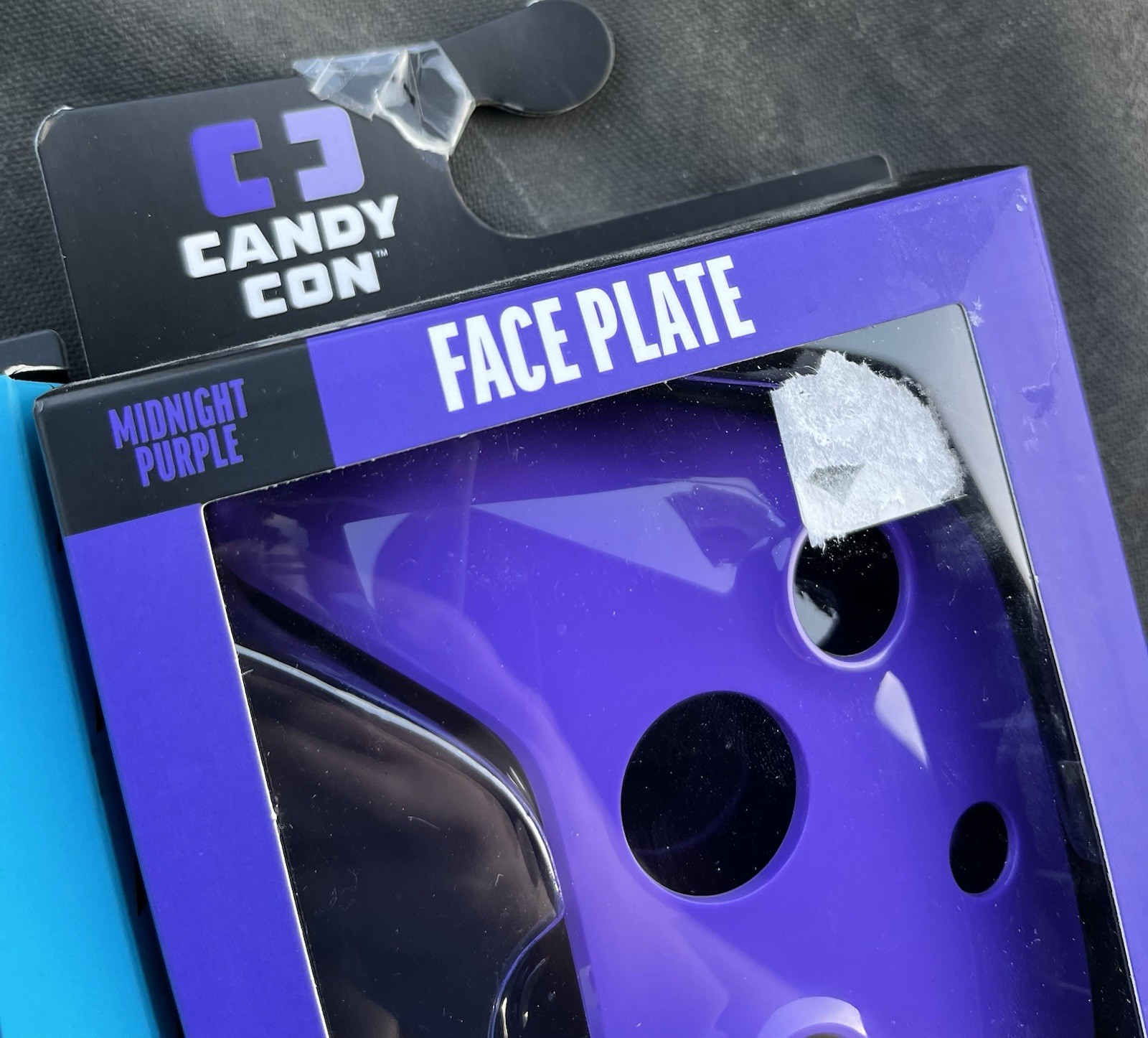Candy Con Faceplate Cyan Blast & Midnight Purple for Wireless Controller Base U…
