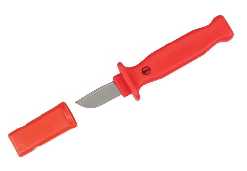 Wiha 15000 Insulated Cable Stripping Knife 50Mm