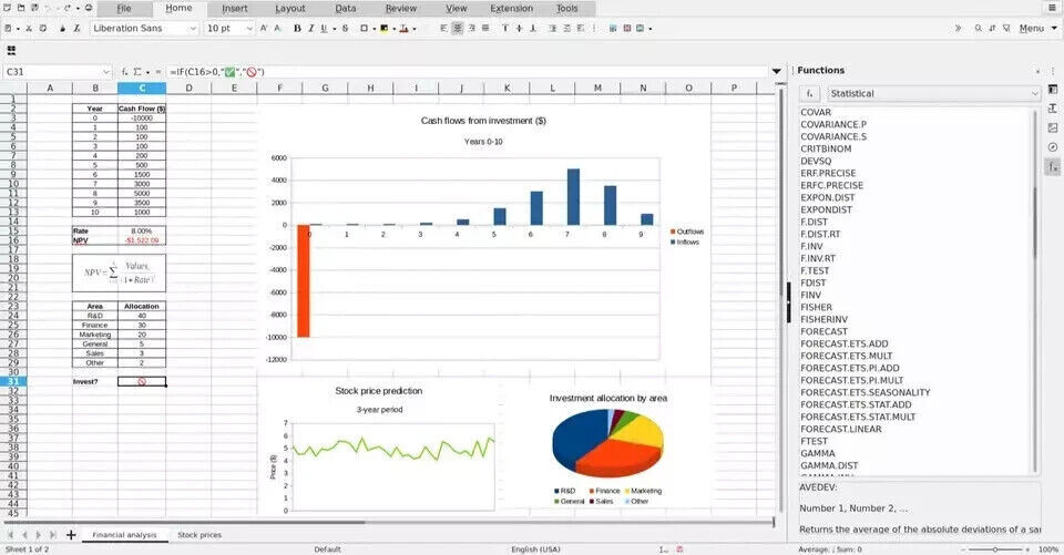 LibreOffice Deluxe 2025 Software ~ Word Process Home Student Business ~ Linux