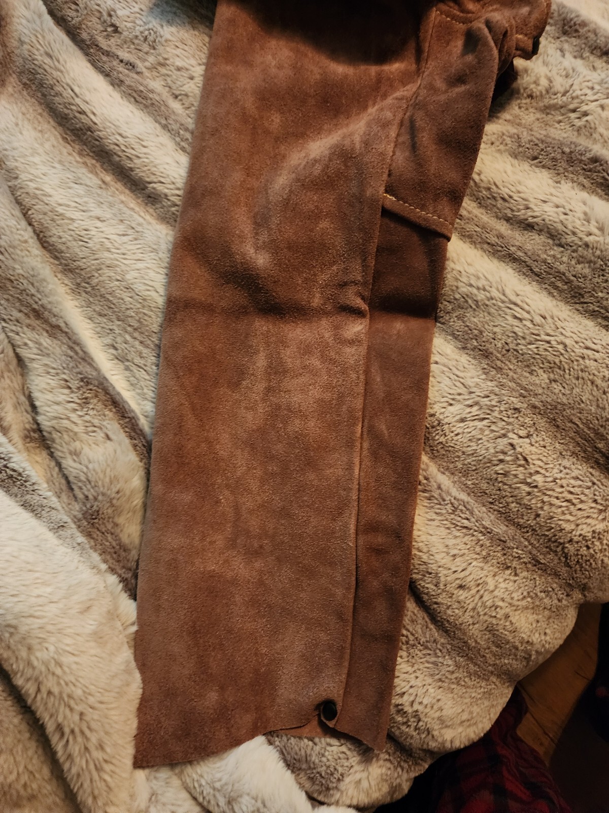 Rawhyde Frontier Split Cowhide Welding Cape Sleeve Jacket XXL
