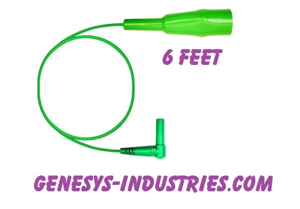 TEST LEADS FOR JDSU ACTERNA HST3000 GREEN HST-3005-GN-6 CLAMP NEW HST03000c