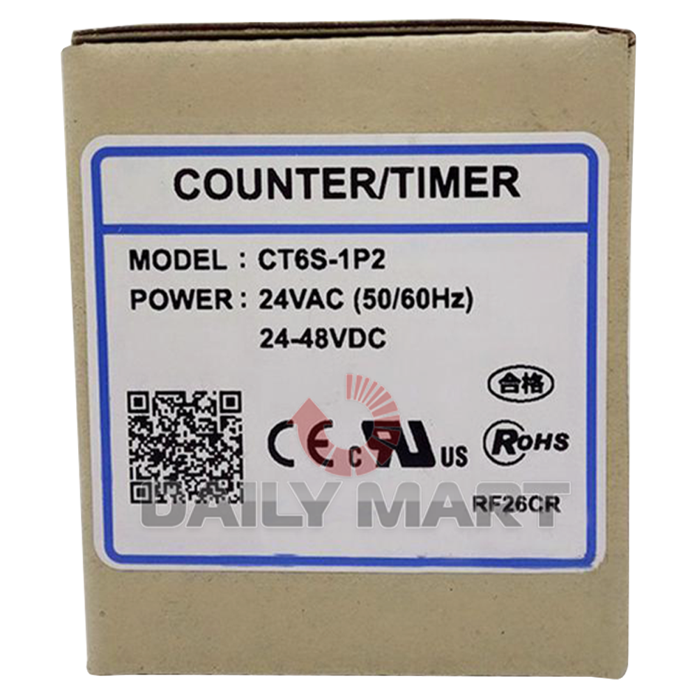 New In Box AUTONICS CT6S-1P2 Counter/Timer