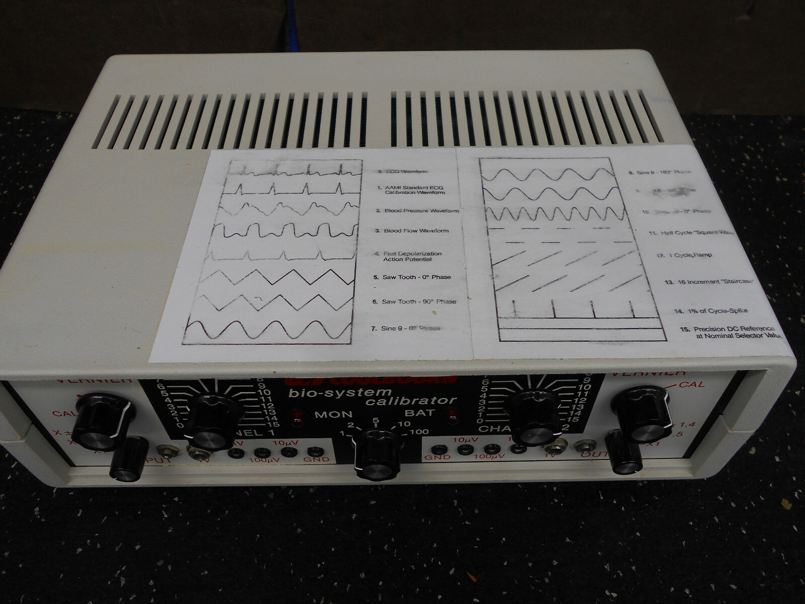 CI COULBOURN BIO-SYSTEM CALIBRATOR
